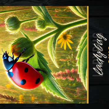 Ohio, Ladybug: State Insects Series 500 Jigsaw Puzzle 3D Modell