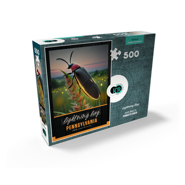 Pennsylvania, Lightning Bug: State Insects Series 500 Jigsaw Puzzle box view2