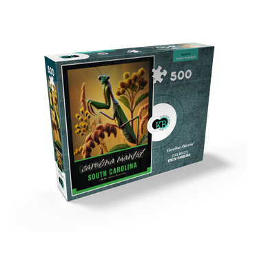 South Carolina, Carolina Mantid: State Insects Series 500 Jigsaw Puzzle box view2