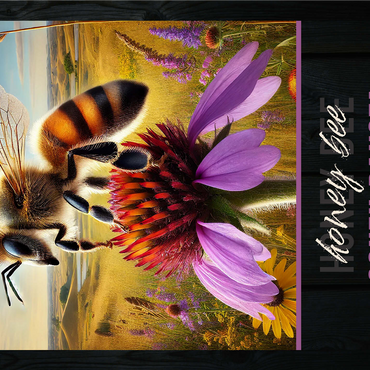 South Dakota, Honey Bee: State Insects Series 1000 Jigsaw Puzzle 3D Modell