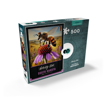 South Dakota, Honey Bee: State Insects Series 500 Jigsaw Puzzle box view2