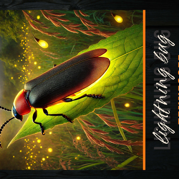 Tennessee, Lightning Bug: State Insects Series 500 Jigsaw Puzzle 3D Modell