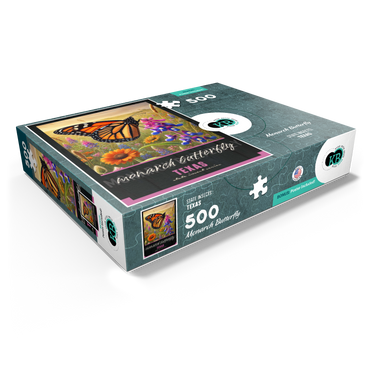 Texas, Monarch Butterfly: State Insects Series 500 Jigsaw Puzzle box view1