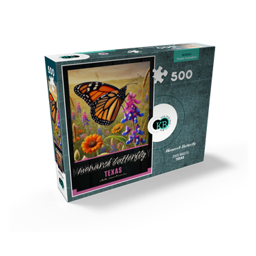 Texas, Monarch Butterfly: State Insects Series 500 Jigsaw Puzzle box view2