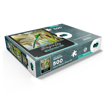 Washington, Green Darner Dragonfly: State Insects Series 500 Jigsaw Puzzle box view1