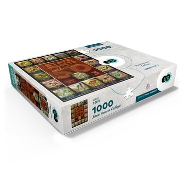 Collage: State Insects Series, Part 3 of 3 1000 Jigsaw Puzzle box view1