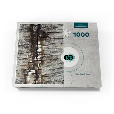 Tree Bark Scar 1000 Jigsaw Puzzle box view3