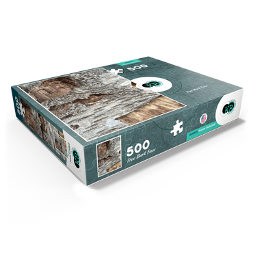 Tree Bark Funny Face 500 Jigsaw Puzzle box view1