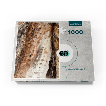 Cracked Tree Bark 1000 Jigsaw Puzzle box view3