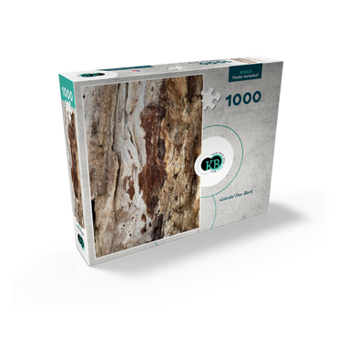 Colorful Tree Bark 1000 Jigsaw Puzzle box view2