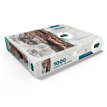 Colorful Tree Bark Scars 1000 Jigsaw Puzzle box view1