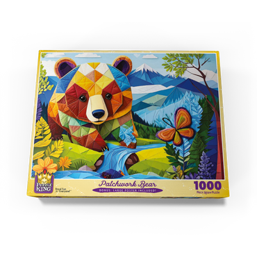 Patchwork Bear 1000 Jigsaw Puzzle box view3