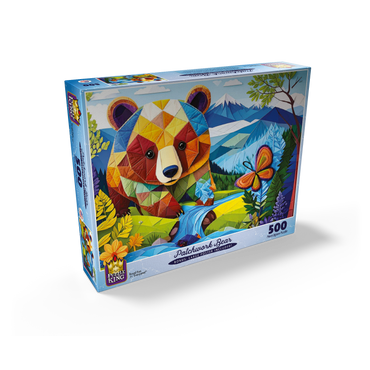 Patchwork Bear 500 Jigsaw Puzzle box view2