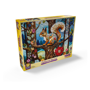 Patchwork Squirrel 1000 Jigsaw Puzzle box view2
