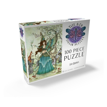 Woodland Gathering Fairy - Amy Brown 100 Jigsaw Puzzle box view2