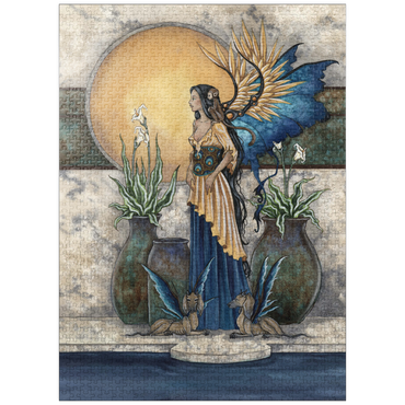 puzzleplate Tranquility Pool Fairy - Amy Brown 1000 Jigsaw Puzzle