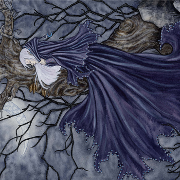 Night Winds Elf - Amy Brown 1000 Jigsaw Puzzle 3D Modell