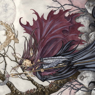 Dark Elf Gothic - Amy Brown 100 Jigsaw Puzzle 3D Modell