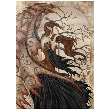 puzzleplate Contemplating Secrets Fairy - Amy Brown 1000 Jigsaw Puzzle