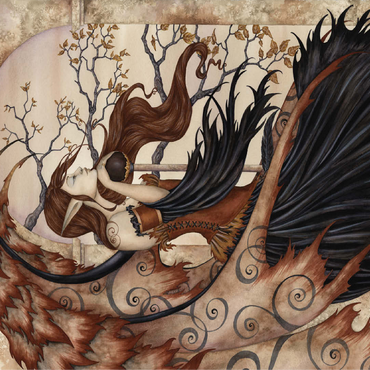 Contemplating Secrets Fairy - Amy Brown 100 Jigsaw Puzzle 3D Modell