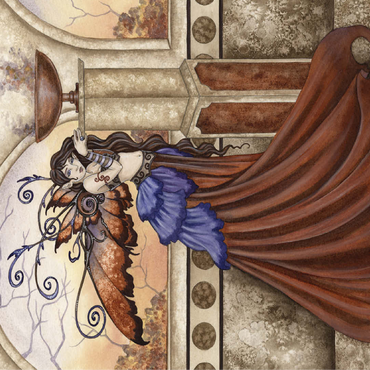 Dawn Blessing Fairy - Amy Brown 100 Jigsaw Puzzle 3D Modell