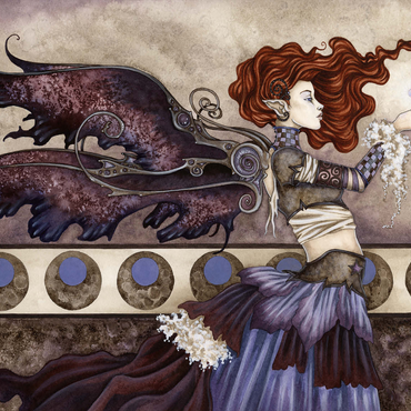 A Singular Wish Fairy - Amy Brown 1000 Jigsaw Puzzle 3D Modell