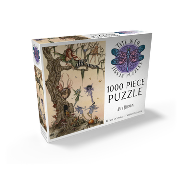 The Dormouses House Warming Party Fairies - Amy Brown 1000 Jigsaw Puzzle box view2