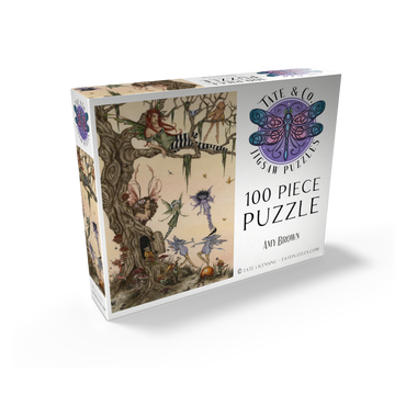 The Dormouses House Warming Party Fairies - Amy Brown 100 Jigsaw Puzzle box view2