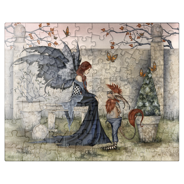 puzzleplate Gossip Fairy - Amy Brown 100 Jigsaw Puzzle