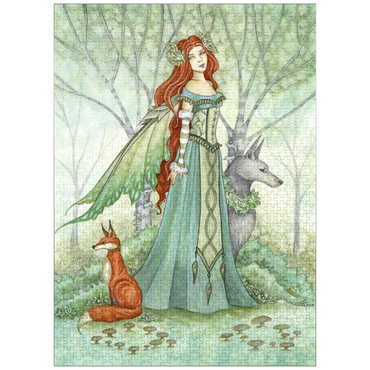 puzzleplate Woodland Guardians Fairy - Amy Brown 1000 Jigsaw Puzzle