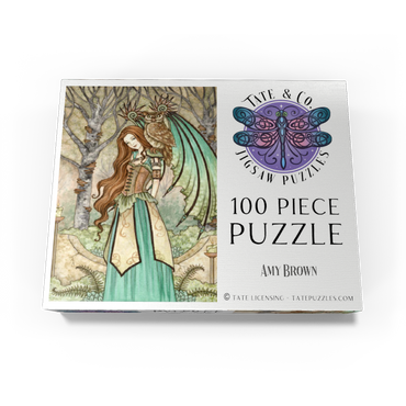 Garden of wisdom Fairy - Amy Brown 100 Jigsaw Puzzle box view3