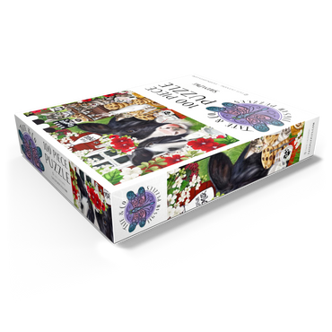 Cookies and Milk Cow and Kitties - Sheena Pike 100 Jigsaw Puzzle box view1