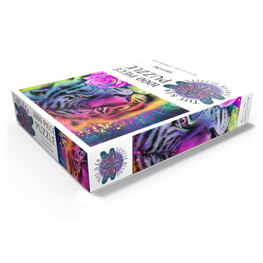 Neon Rainbow Tiger - Sheena Pike 1000 Jigsaw Puzzle box view1