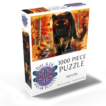 Autumn Guardian Panther - Sheena Pike 1000 Jigsaw Puzzle box view2