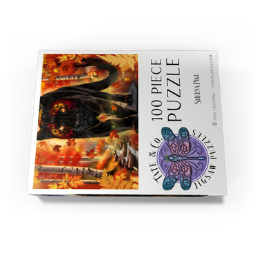 Autumn Guardian Panther - Sheena Pike 100 Jigsaw Puzzle box view3