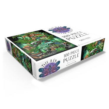 Jade Hollow Baby Fox - Sheena Pike 100 Jigsaw Puzzle box view1