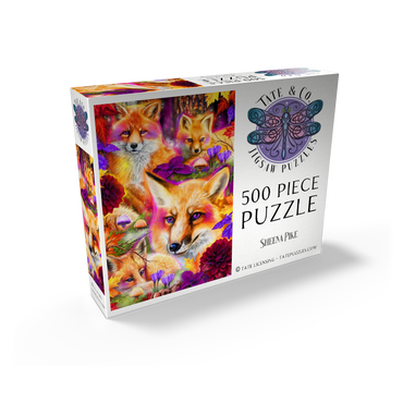 DayDream Red Fox in Forest - Sheena Pike 500 Jigsaw Puzzle box view2