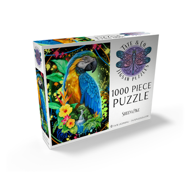 Blue Macaw Animal Spirit - Sheena Pike 1000 Jigsaw Puzzle box view2