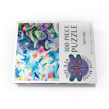 Magical Dolphins and Turtles - Sheena Pike 100 Jigsaw Puzzle box view3