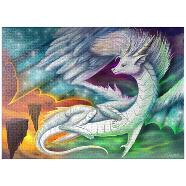puzzleplate Furry Cute dragon - Anthony Christou 1000 Jigsaw Puzzle