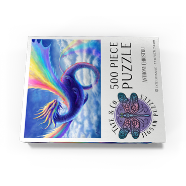 Rainbow Dragon - Anthony Christou 500 Jigsaw Puzzle box view3