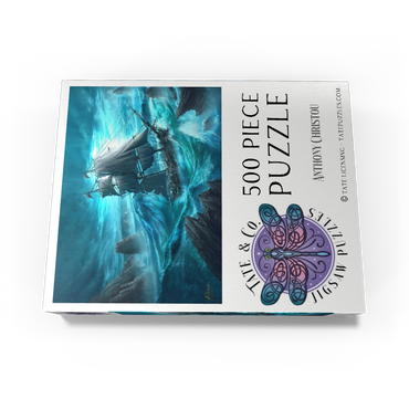 Dangerous Seas Pirate Ship - Anthony Christou 500 Jigsaw Puzzle box view3