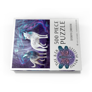 Magical Wolf Howl - Anthony Christou 500 Jigsaw Puzzle box view3