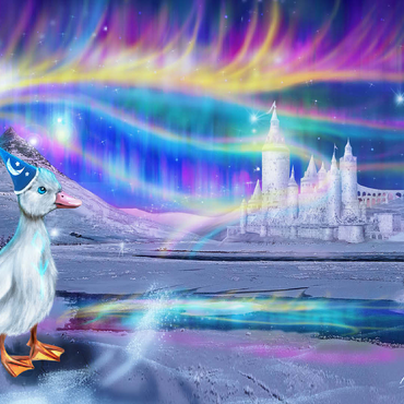 Quacker Jack's Duck Aurora -Anthony Christou 100 Jigsaw Puzzle 3D Modell