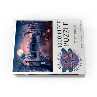 Halloween Horror Manor of Madness Haunted House - Anthony Christou 1000 Jigsaw Puzzle box view3