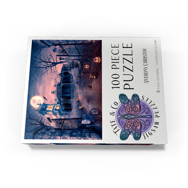 Halloween Horror Manor of Madness Haunted House - Anthony Christou 100 Jigsaw Puzzle box view3