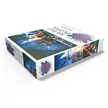 Halloween Haunted House - Anthony Christou 500 Jigsaw Puzzle box view1