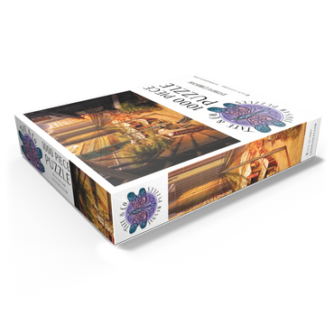 Cyberpunk Tokyo Markets Japan - Anthony Christou 1000 Jigsaw Puzzle box view1