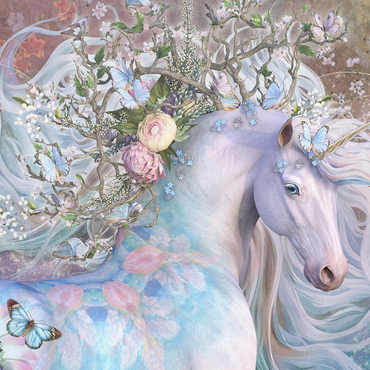 Spring Equinox Horse - Laurie Prindle 500 Jigsaw Puzzle 3D Modell