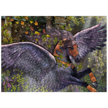 puzzleplate Gwarchodwyr Fantasy Horse - Laurie Prindle 500 Jigsaw Puzzle